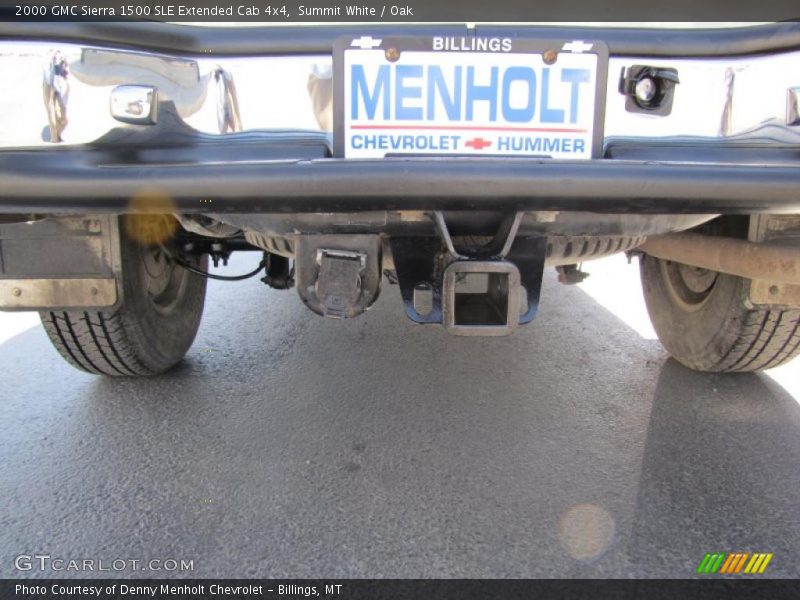 Summit White / Oak 2000 GMC Sierra 1500 SLE Extended Cab 4x4