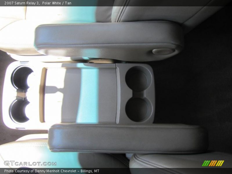 Polar White / Tan 2007 Saturn Relay 3