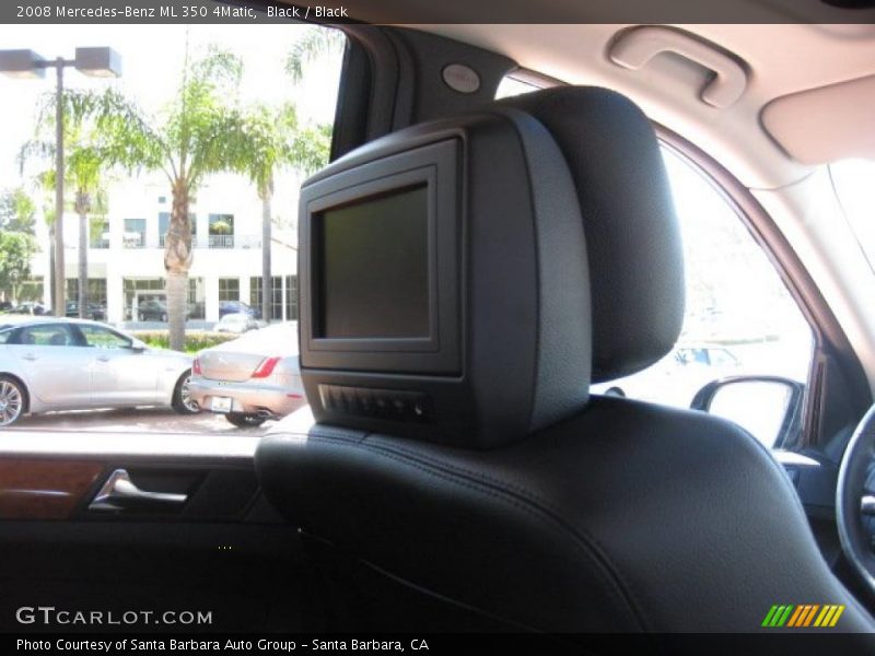 Black / Black 2008 Mercedes-Benz ML 350 4Matic