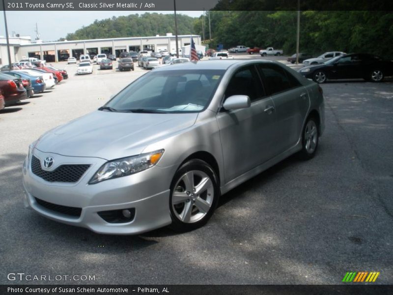 Classic Silver Metallic / Ash 2011 Toyota Camry SE