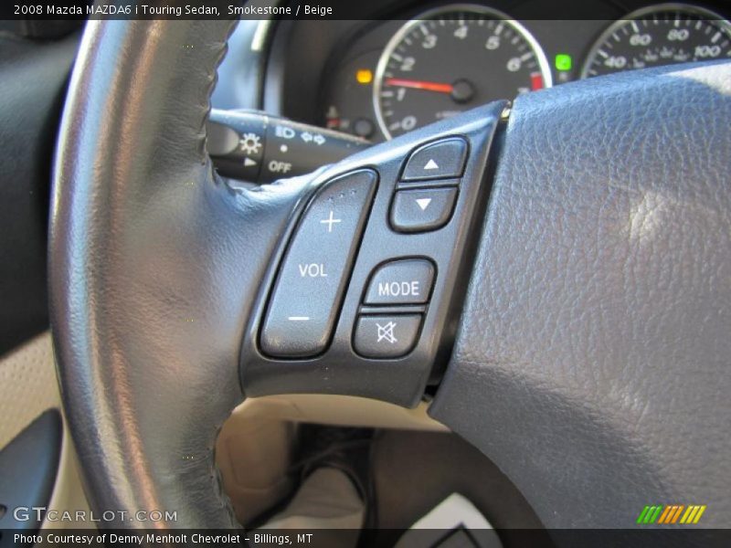 Smokestone / Beige 2008 Mazda MAZDA6 i Touring Sedan