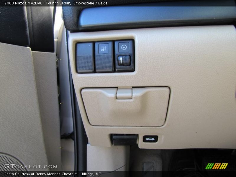 Smokestone / Beige 2008 Mazda MAZDA6 i Touring Sedan