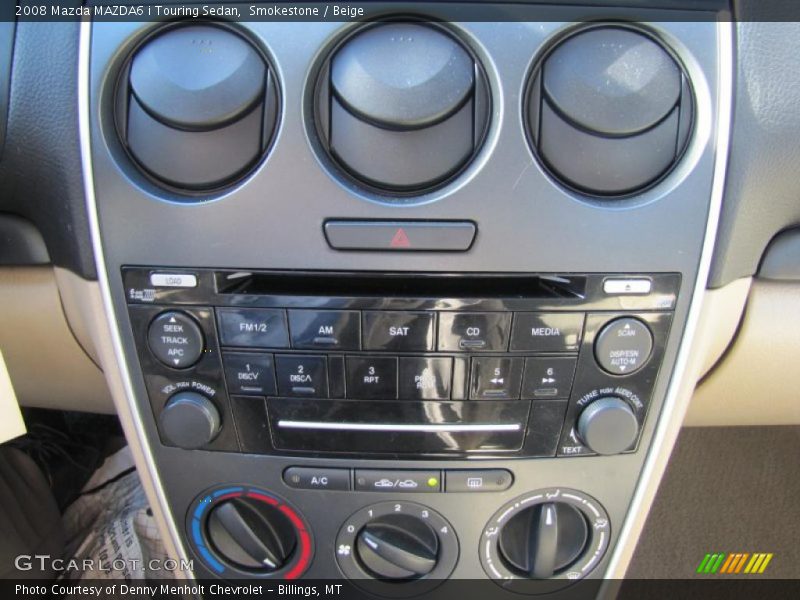 Smokestone / Beige 2008 Mazda MAZDA6 i Touring Sedan