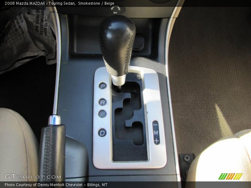 Smokestone / Beige 2008 Mazda MAZDA6 i Touring Sedan