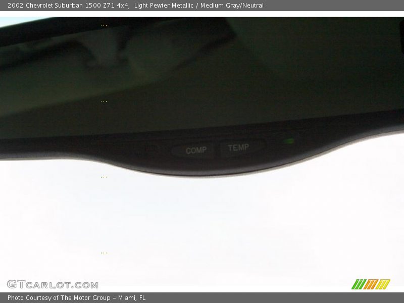 Light Pewter Metallic / Medium Gray/Neutral 2002 Chevrolet Suburban 1500 Z71 4x4