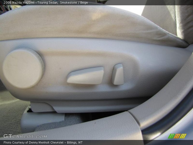 Smokestone / Beige 2008 Mazda MAZDA6 i Touring Sedan