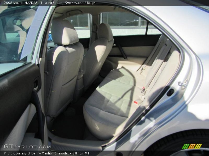Smokestone / Beige 2008 Mazda MAZDA6 i Touring Sedan