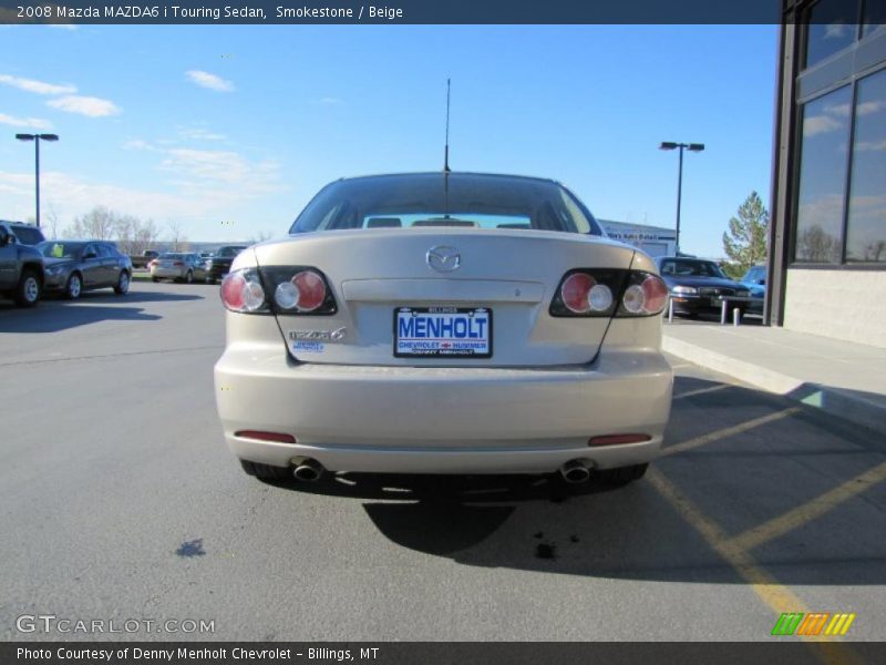 Smokestone / Beige 2008 Mazda MAZDA6 i Touring Sedan