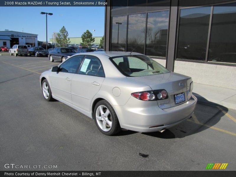 Smokestone / Beige 2008 Mazda MAZDA6 i Touring Sedan