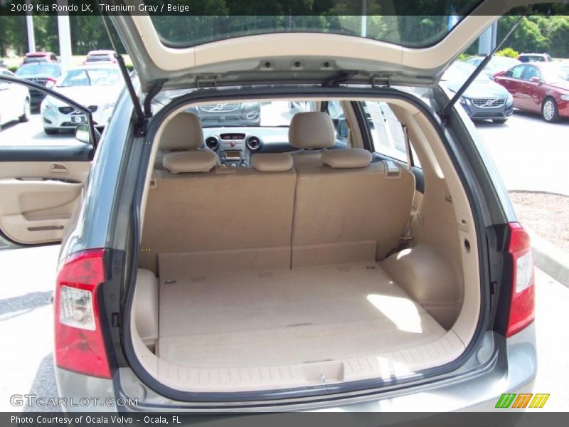 Titanium Gray / Beige 2009 Kia Rondo LX