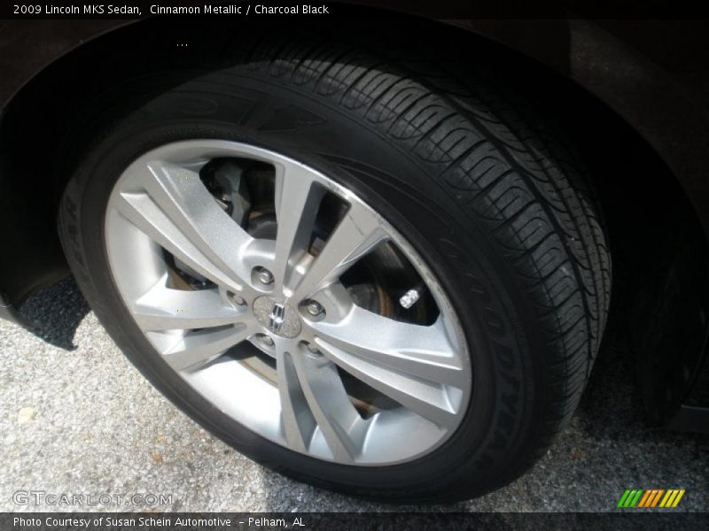 Cinnamon Metallic / Charcoal Black 2009 Lincoln MKS Sedan