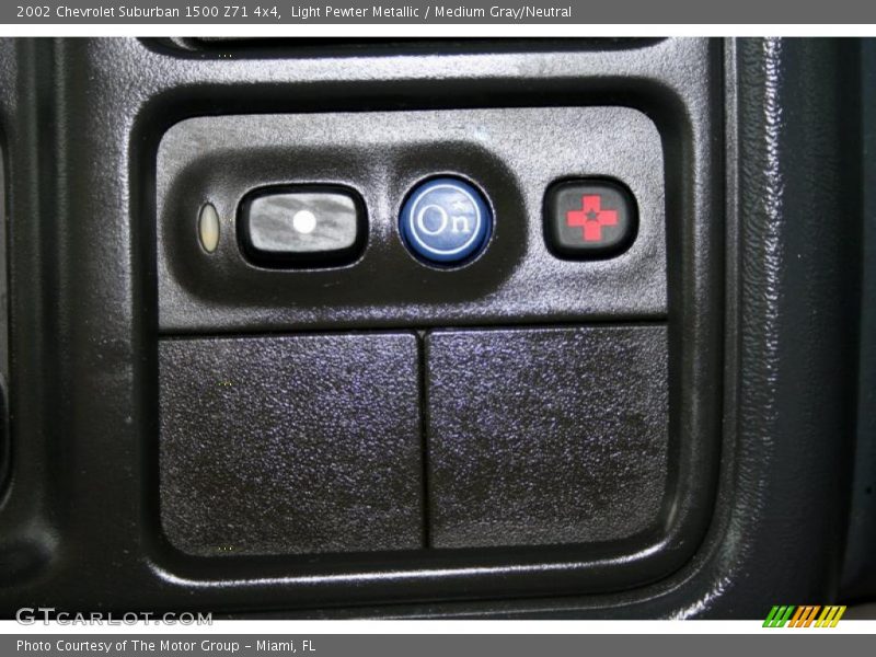 Controls of 2002 Suburban 1500 Z71 4x4