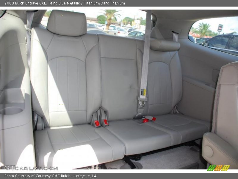 Ming Blue Metallic / Titanium/Dark Titanium 2008 Buick Enclave CXL