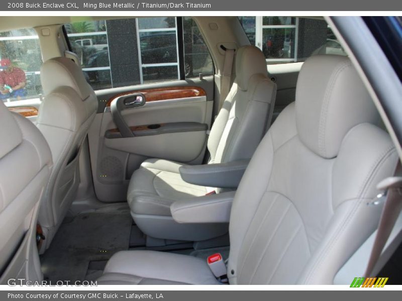 Ming Blue Metallic / Titanium/Dark Titanium 2008 Buick Enclave CXL