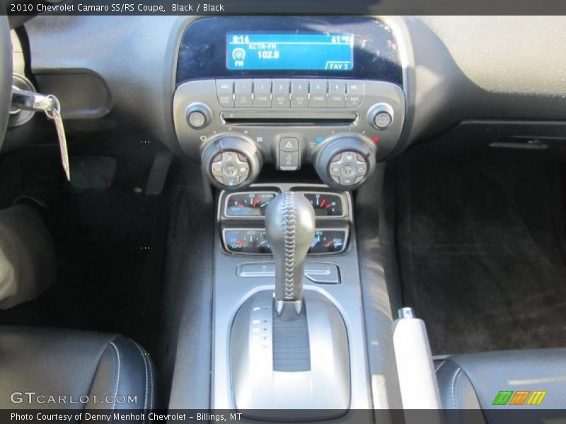 Controls of 2010 Camaro SS/RS Coupe