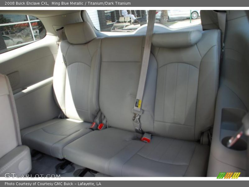 Ming Blue Metallic / Titanium/Dark Titanium 2008 Buick Enclave CXL