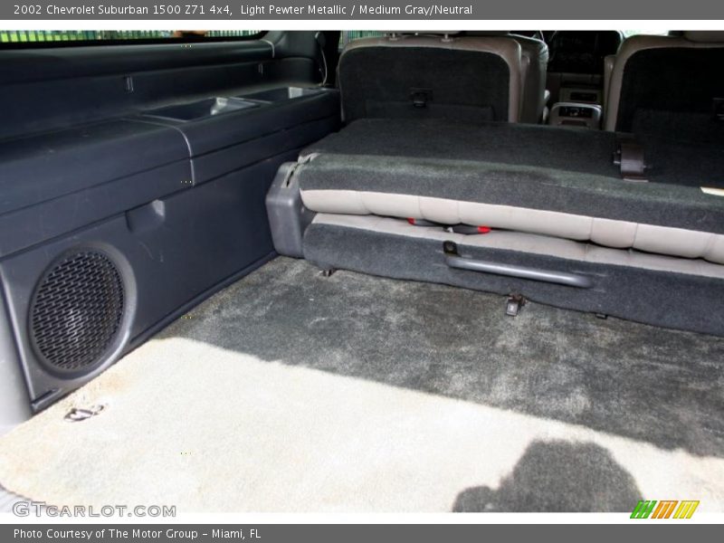 Light Pewter Metallic / Medium Gray/Neutral 2002 Chevrolet Suburban 1500 Z71 4x4