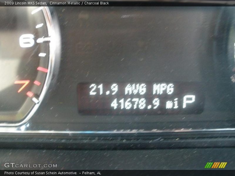 Cinnamon Metallic / Charcoal Black 2009 Lincoln MKS Sedan