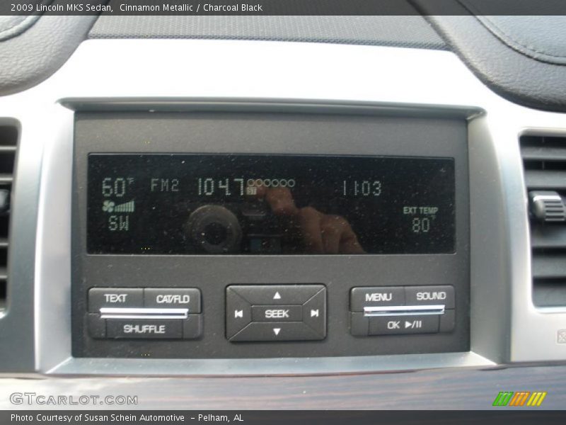 Cinnamon Metallic / Charcoal Black 2009 Lincoln MKS Sedan