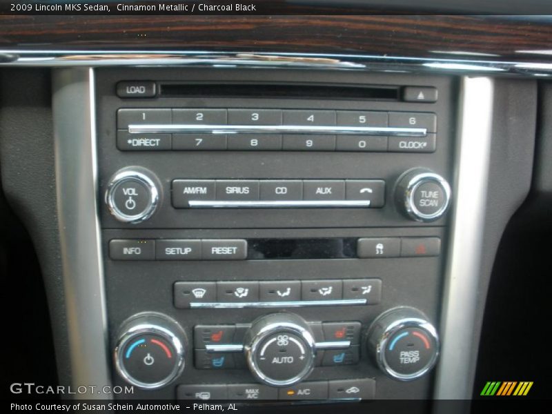 Cinnamon Metallic / Charcoal Black 2009 Lincoln MKS Sedan