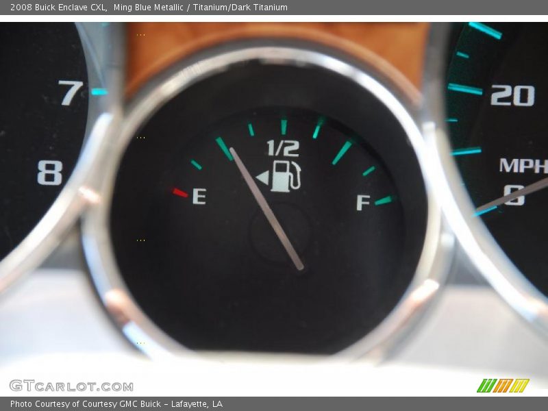 Ming Blue Metallic / Titanium/Dark Titanium 2008 Buick Enclave CXL