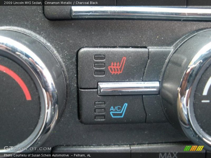 Cinnamon Metallic / Charcoal Black 2009 Lincoln MKS Sedan
