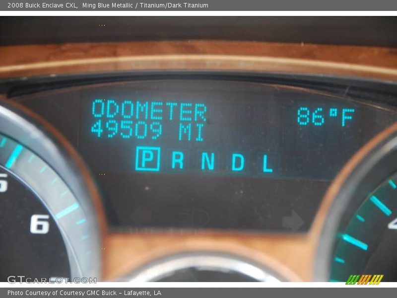Ming Blue Metallic / Titanium/Dark Titanium 2008 Buick Enclave CXL