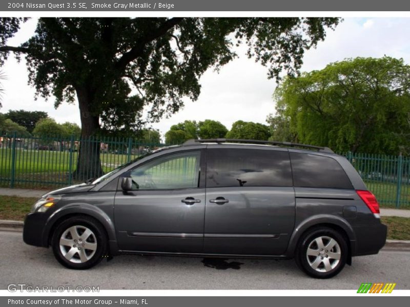 Smoke Gray Metallic / Beige 2004 Nissan Quest 3.5 SE