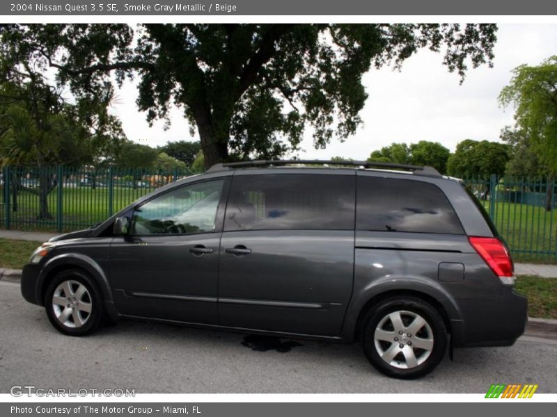 Smoke Gray Metallic / Beige 2004 Nissan Quest 3.5 SE