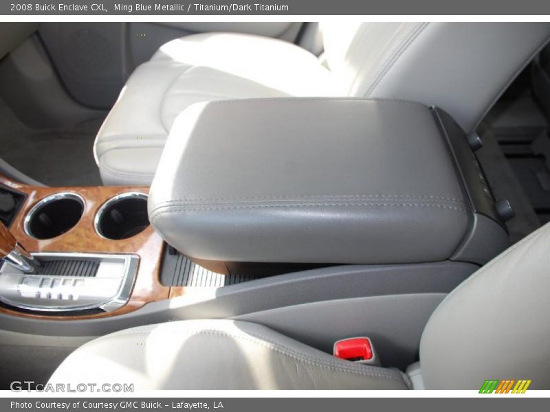 Ming Blue Metallic / Titanium/Dark Titanium 2008 Buick Enclave CXL