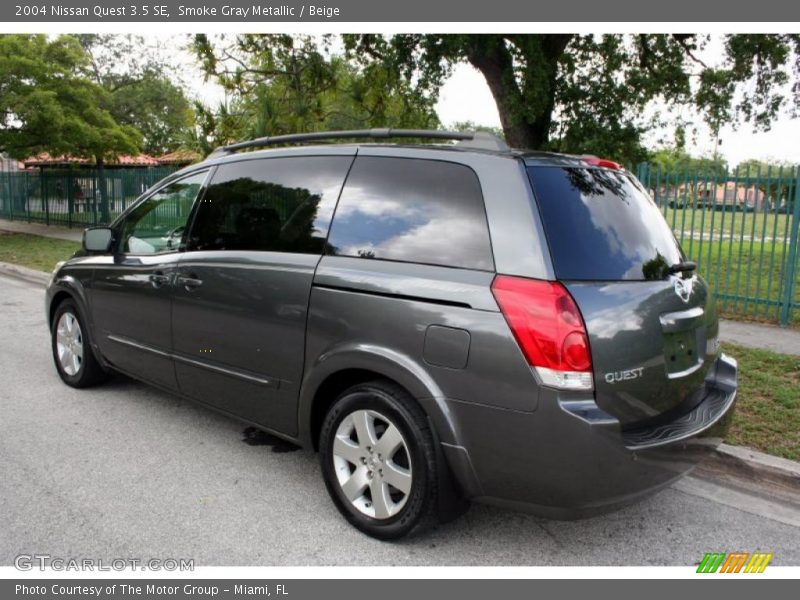 Smoke Gray Metallic / Beige 2004 Nissan Quest 3.5 SE