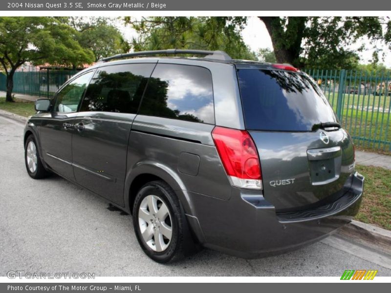 Smoke Gray Metallic / Beige 2004 Nissan Quest 3.5 SE