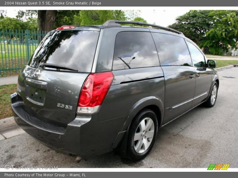 Smoke Gray Metallic / Beige 2004 Nissan Quest 3.5 SE
