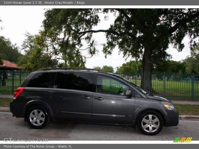 Smoke Gray Metallic / Beige 2004 Nissan Quest 3.5 SE