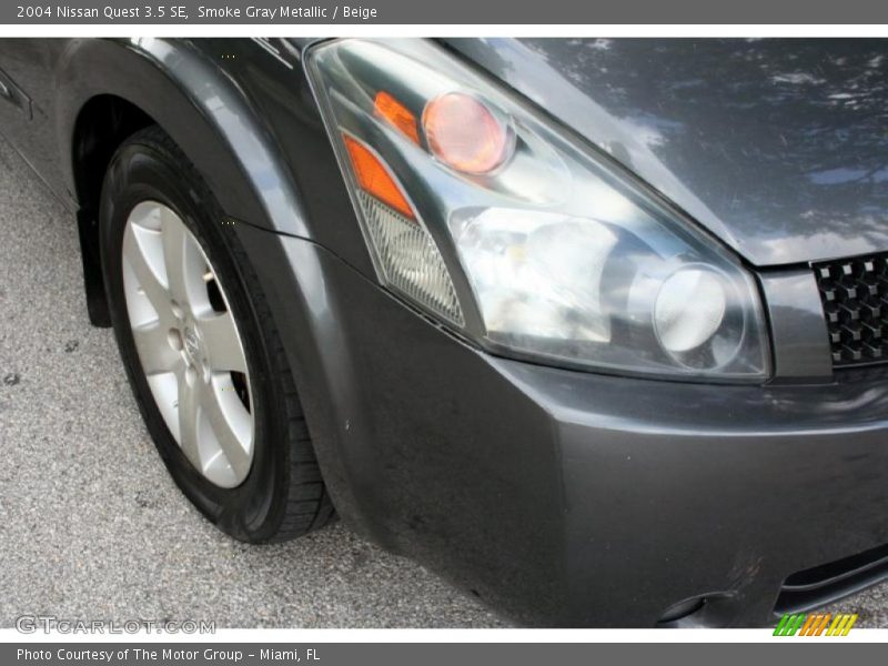 Smoke Gray Metallic / Beige 2004 Nissan Quest 3.5 SE