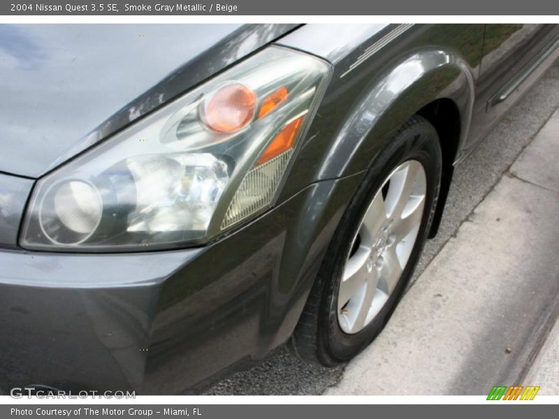 Smoke Gray Metallic / Beige 2004 Nissan Quest 3.5 SE