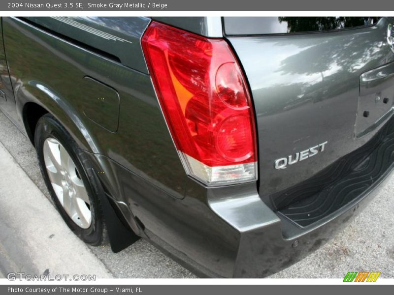 Smoke Gray Metallic / Beige 2004 Nissan Quest 3.5 SE