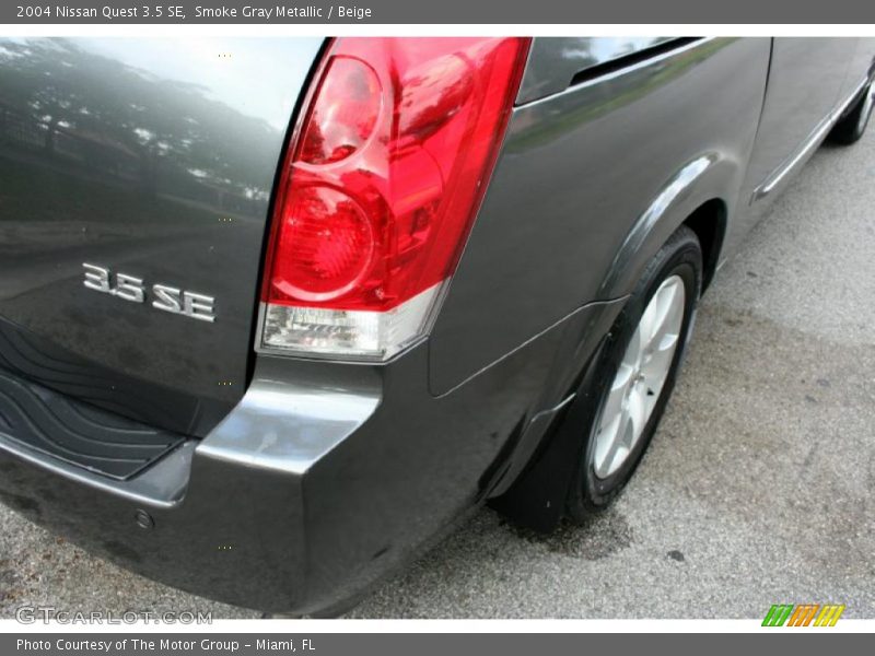 Smoke Gray Metallic / Beige 2004 Nissan Quest 3.5 SE