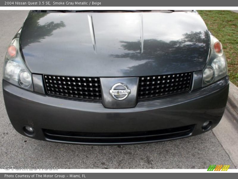 Smoke Gray Metallic / Beige 2004 Nissan Quest 3.5 SE