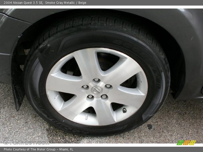 Smoke Gray Metallic / Beige 2004 Nissan Quest 3.5 SE