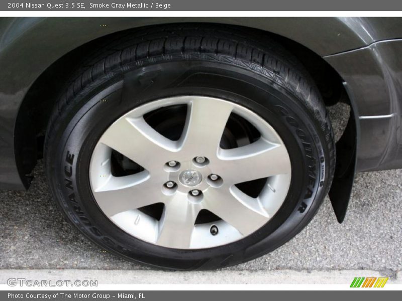 Smoke Gray Metallic / Beige 2004 Nissan Quest 3.5 SE