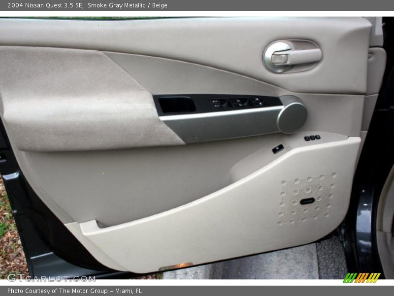 Smoke Gray Metallic / Beige 2004 Nissan Quest 3.5 SE