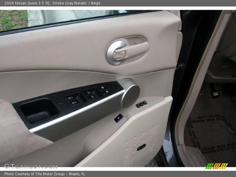 Smoke Gray Metallic / Beige 2004 Nissan Quest 3.5 SE