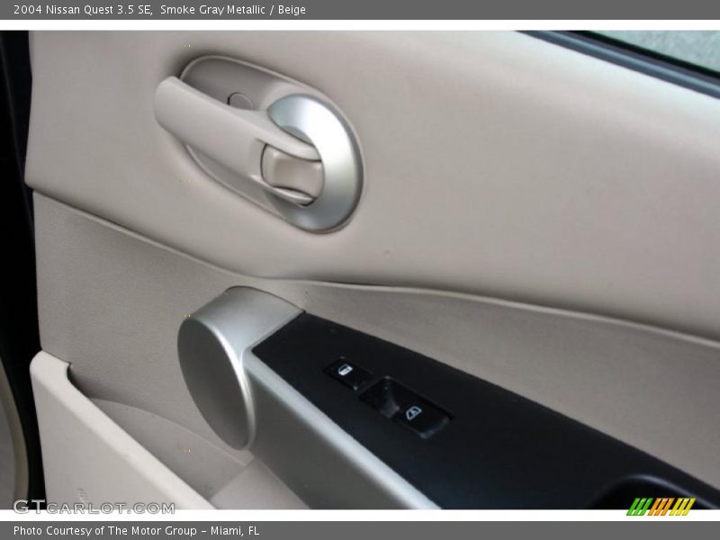 Smoke Gray Metallic / Beige 2004 Nissan Quest 3.5 SE