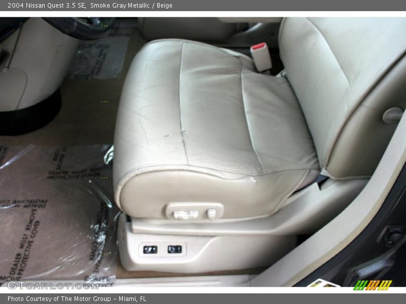 Smoke Gray Metallic / Beige 2004 Nissan Quest 3.5 SE