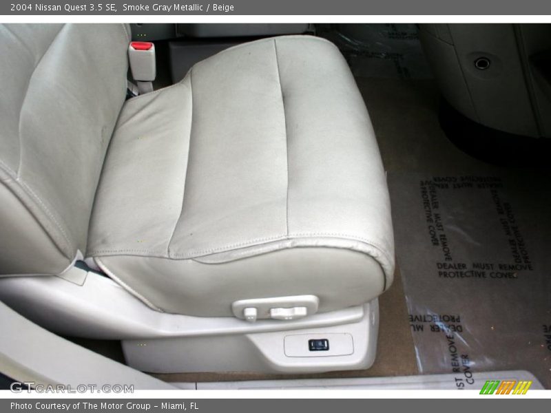 Smoke Gray Metallic / Beige 2004 Nissan Quest 3.5 SE