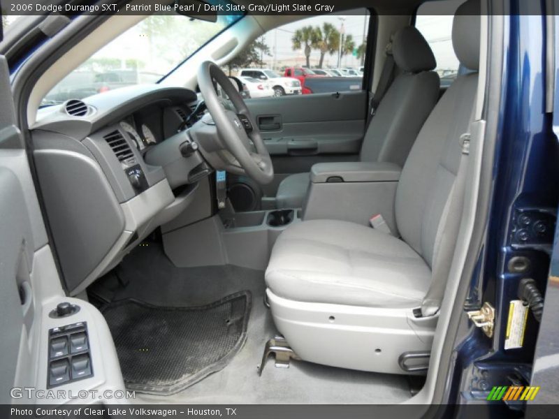  2006 Durango SXT Dark Slate Gray/Light Slate Gray Interior