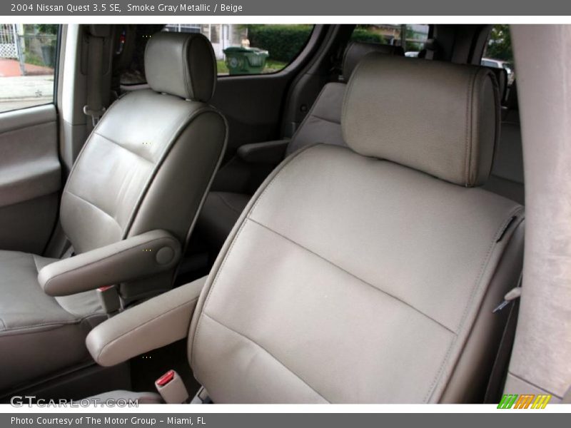 Smoke Gray Metallic / Beige 2004 Nissan Quest 3.5 SE