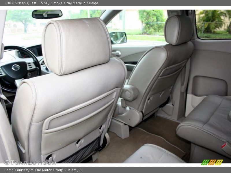 Smoke Gray Metallic / Beige 2004 Nissan Quest 3.5 SE