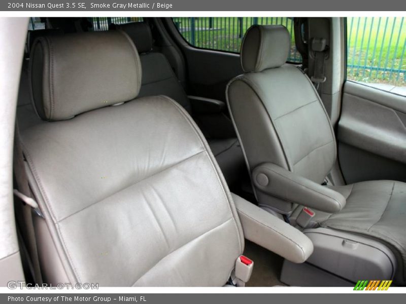 Smoke Gray Metallic / Beige 2004 Nissan Quest 3.5 SE